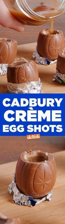 زفاف - Cadbury Creme Egg Shots