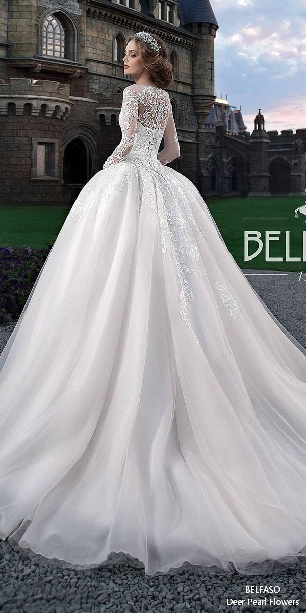 Hochzeit - Long Sleeves Wedding Dresses From BELFASO
