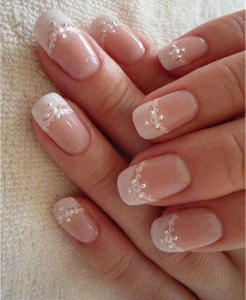 Mariage - 34 Classy Wedding Nail For Bride