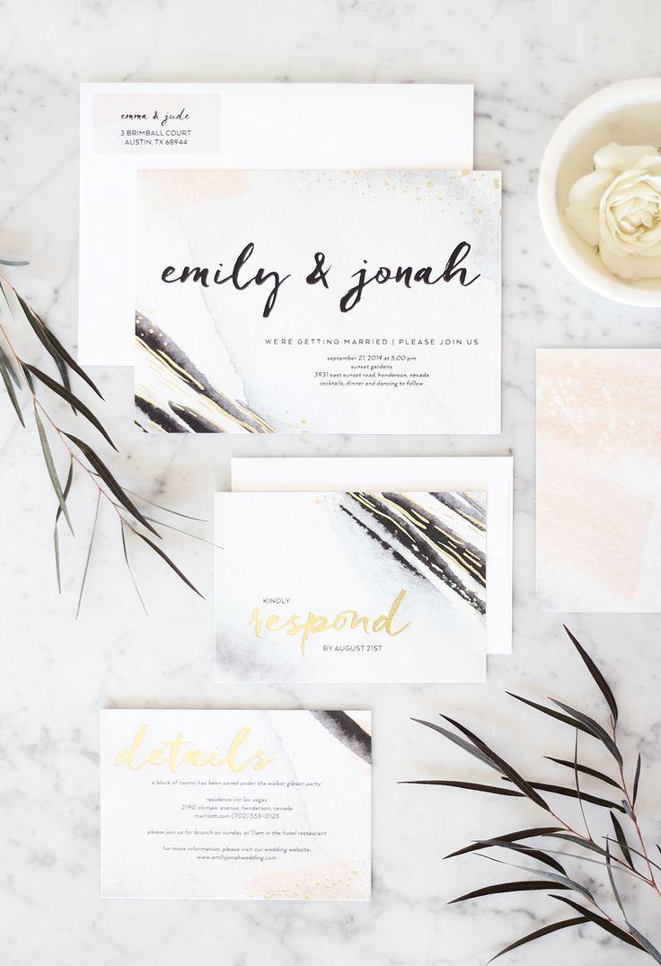 Свадьба - The Secret To Making Your Wedding Invitations Feel More Luxe