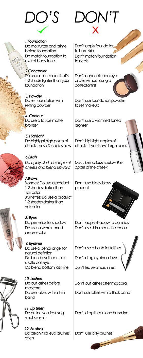 Hochzeit - 12 Common Makeup Mistakes That Age You