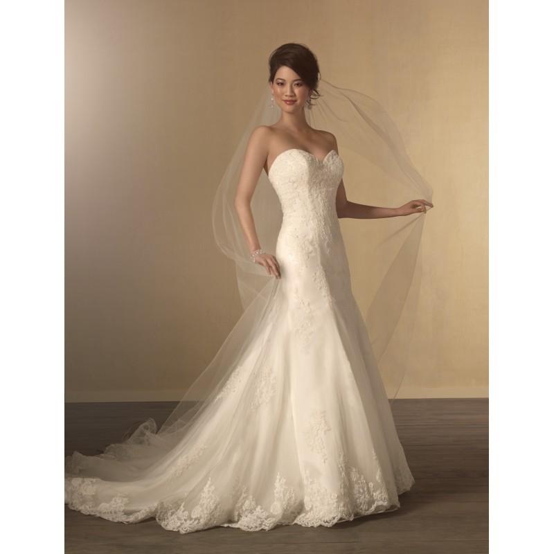 زفاف - Alfred Angelo Spring 2014 (2438_F) - Stunning Cheap Wedding Dresses