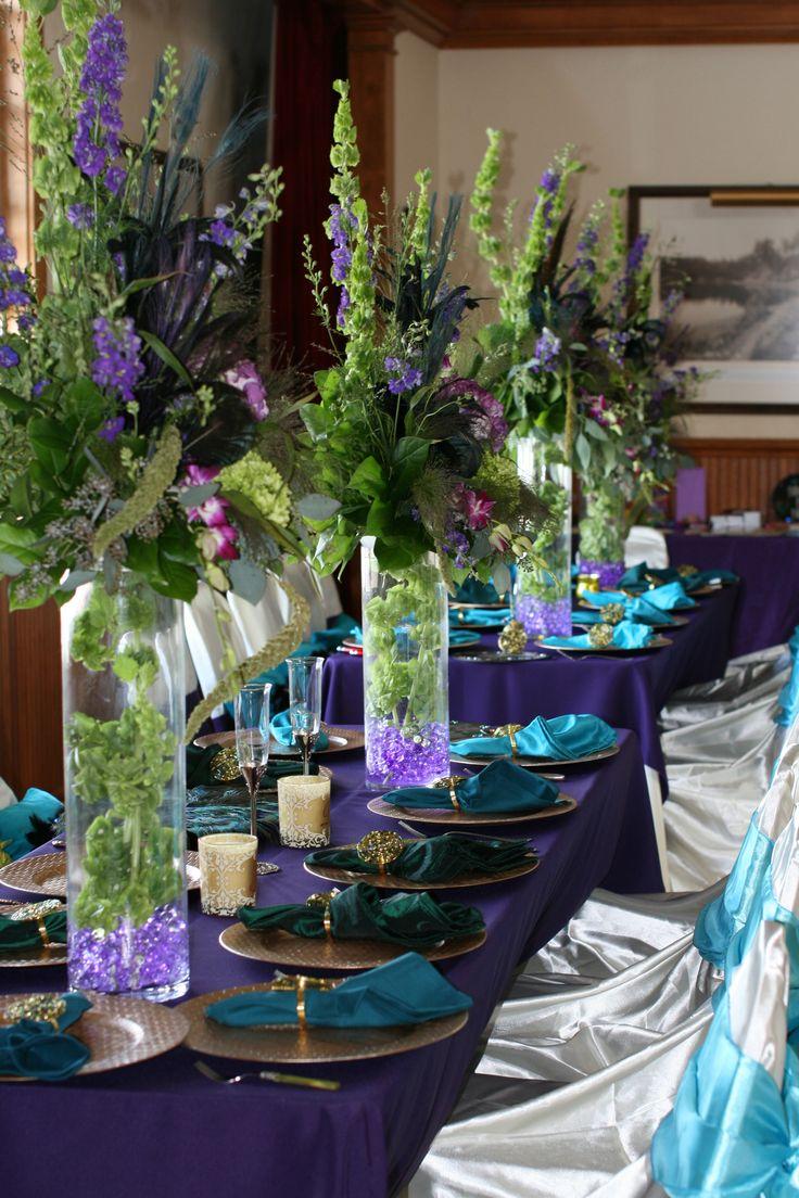 Mariage - Does Anyone Know The Name Of The Tall Green Plant Inside The Vases?