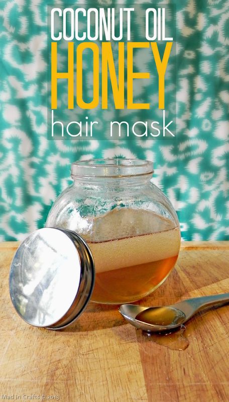 Hochzeit - Homemade Gift: Coconut Oil Honey Hair Mask