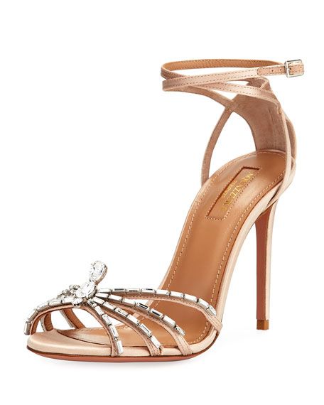 Mariage - 105mm Ankle-Wrap Spider Sandal