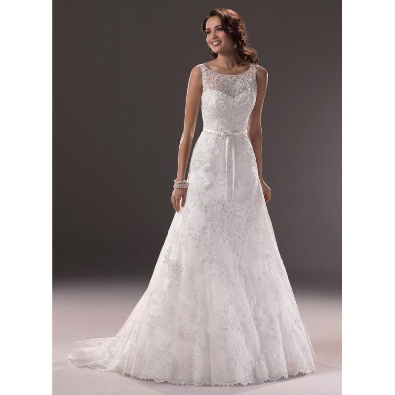 زفاف - White Maggie Bridal by Maggie Sottero Shalise - Brand Wedding Store Online