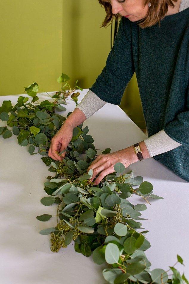 Mariage - How To Make A Greenery Table Garland