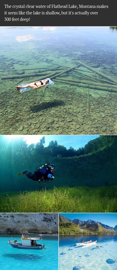 Hochzeit - The Crystal Clear Water Of Flathead Lake, Montana