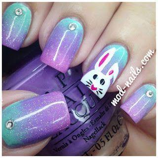 زفاف - 25 Bunny Nail Designs For Spring Mani