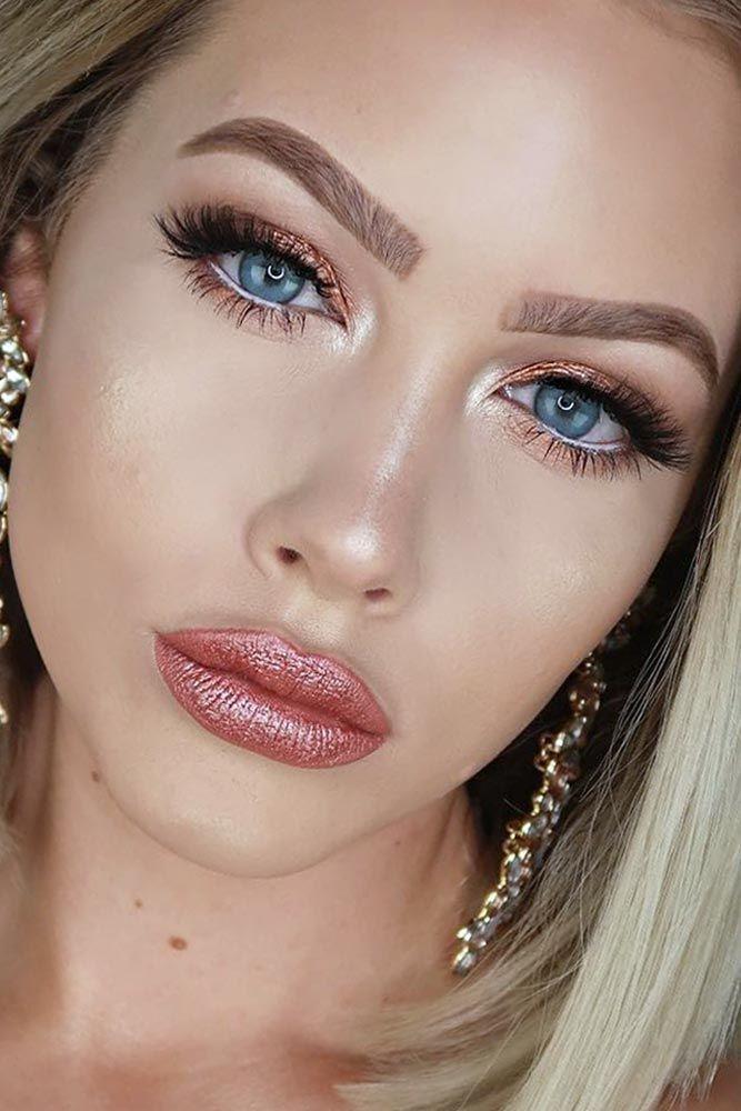 Свадьба - Rose Gold Makeup Looks To Add To Your List ǀ MakeUpJournal.com