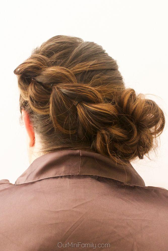 Mariage - "Day By The Pool" Pull Through Braid With Side Bun Hair Tutorial