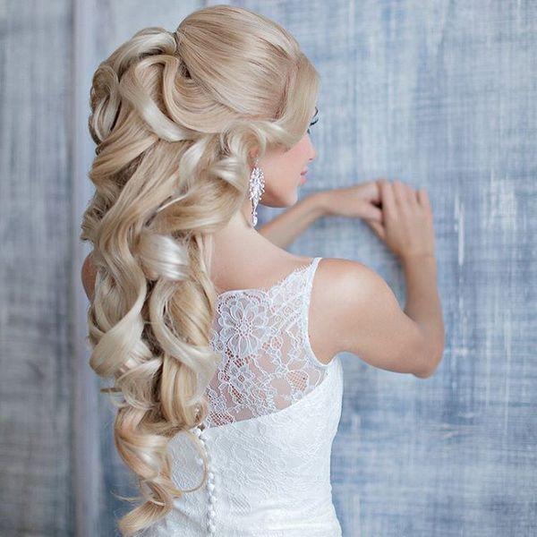 زفاف - Elstie Long Wedding Hairstyles And Wedding Updos 19