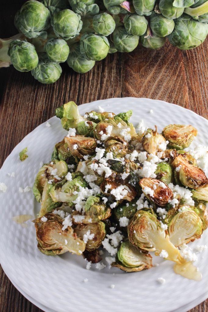 Hochzeit - Crispy Brussels Sprouts With Goat Cheese And Honey