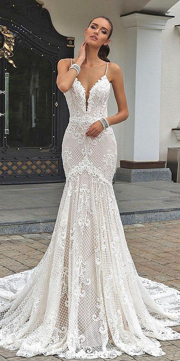 زفاف - 24 Trumpet Wedding Dresses That Are Fancy & Romantic