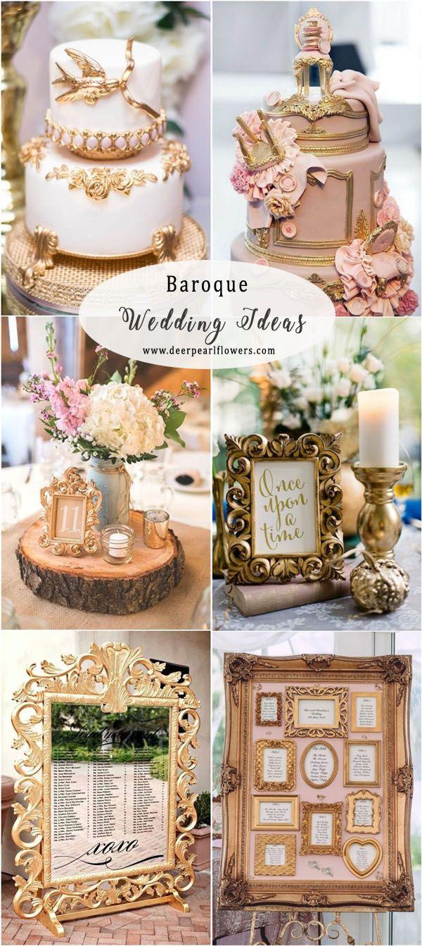Свадьба - 25  Vintage Baroque Wedding Decor Ideas