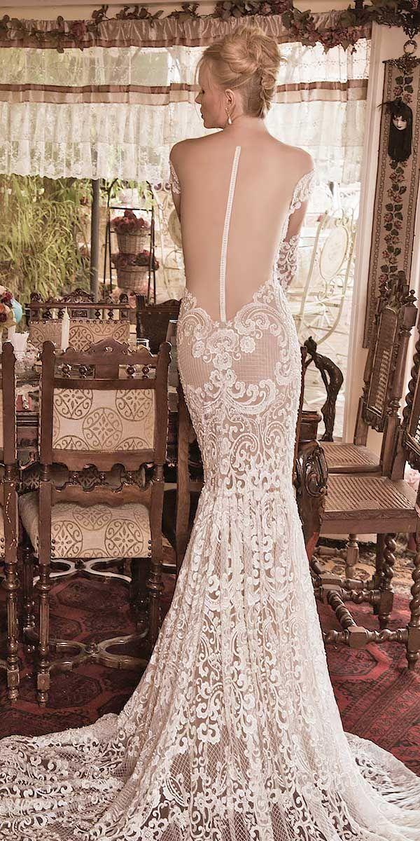 زفاف - 30 Breathtaking Low Back Wedding Dresses