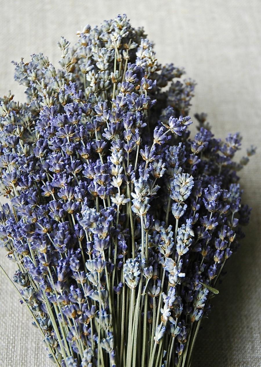 Wedding - 250 STEMS of Dried English Lavender 8-12" Long Weddings Decor Crafts Bouquets, Bunches