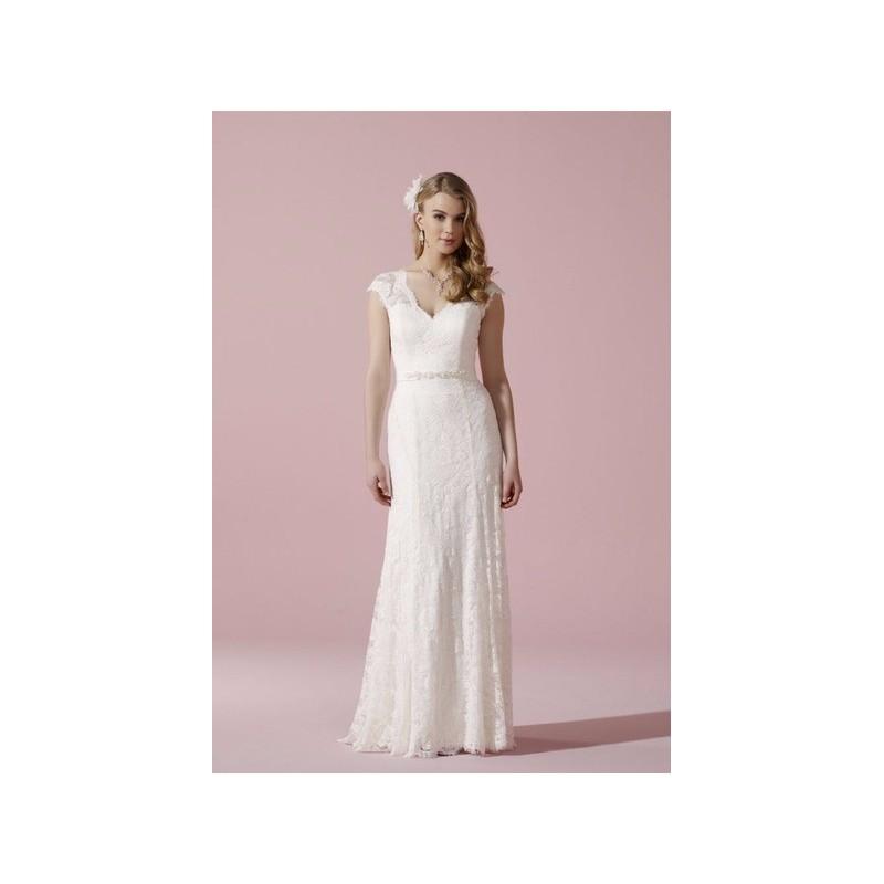 Свадьба - Vestido de novia de Lilly Modelo 08 3608 - 2017 Recta Pico Vestido - Tienda nupcial con estilo del cordón