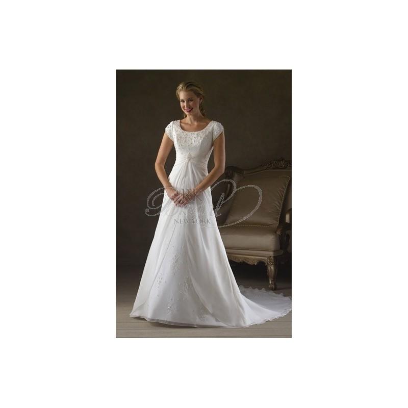 Wedding - Bliss Modest Bridal by Bonny - Style 2102 - Elegant Wedding Dresses