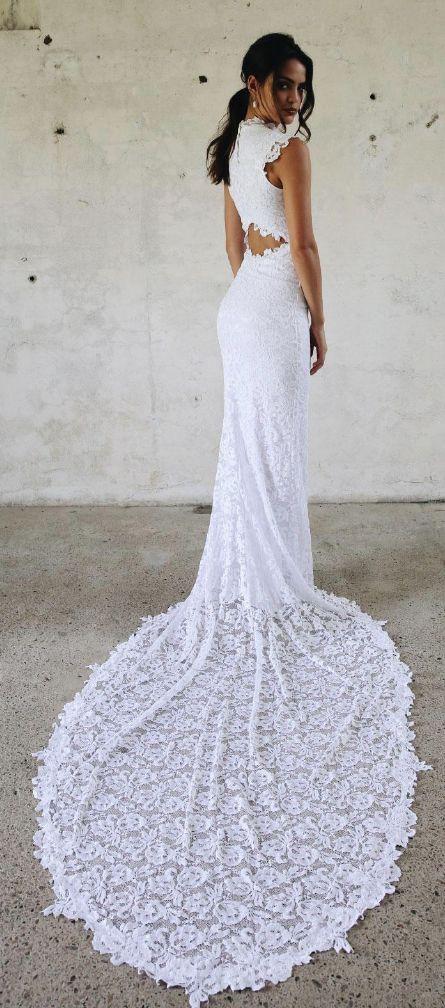 Свадьба - Elegantly Romantic Grace Loves Lace Wedding Dresses For Valentine’s Day