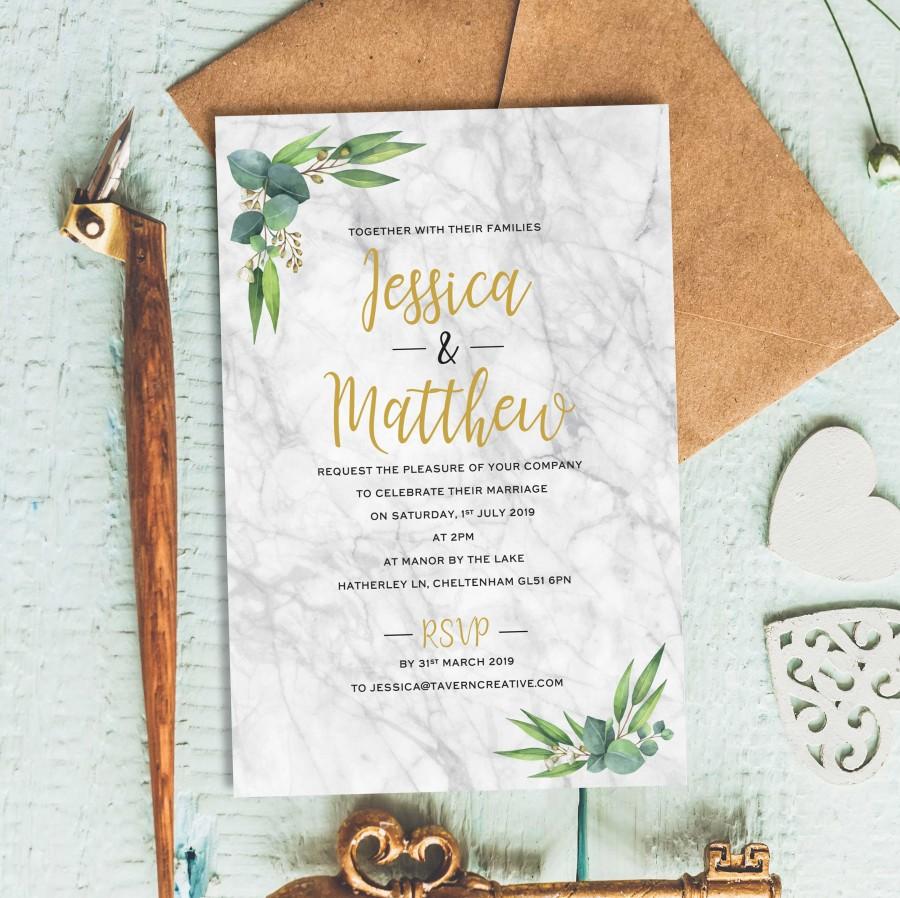 Hochzeit - Rustic Wedding Invitation, Wedding Reception Invitation, Postcard Wedding Invitations, Simple Wedding Invitation, Wedding Invitation, Cards