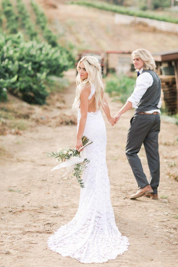 Mariage - Stunning Lavender And Blush Bohemian Wedding With Glamour
