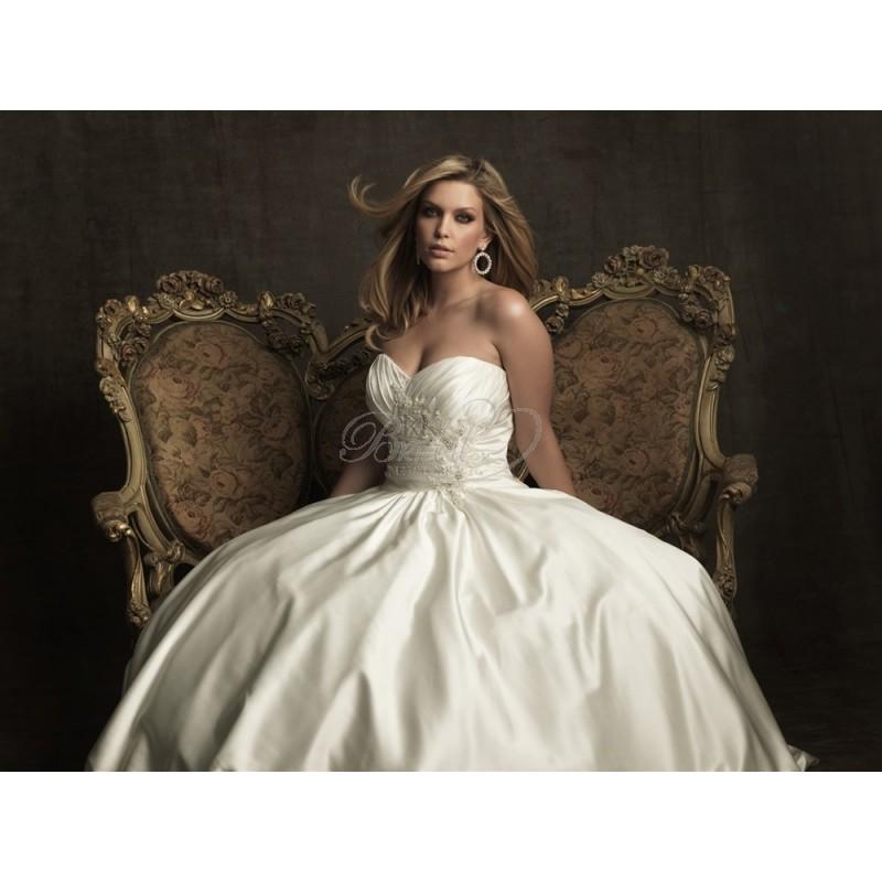 Hochzeit - Allure Bridal Plus Sizes  - Style W294 - Elegant Wedding Dresses