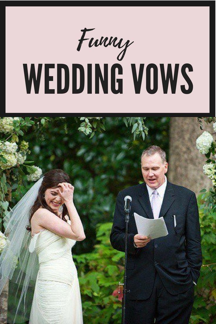 Wedding - Funny Wedding Vows