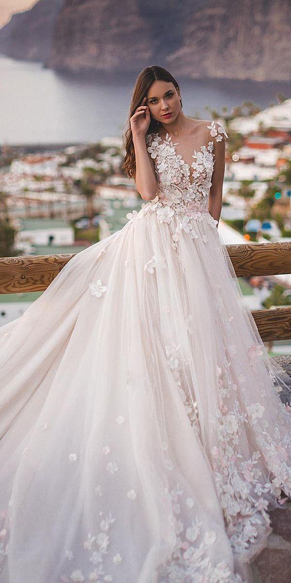 Свадьба - 24 Lace Ball Gown Wedding Dresses You Love