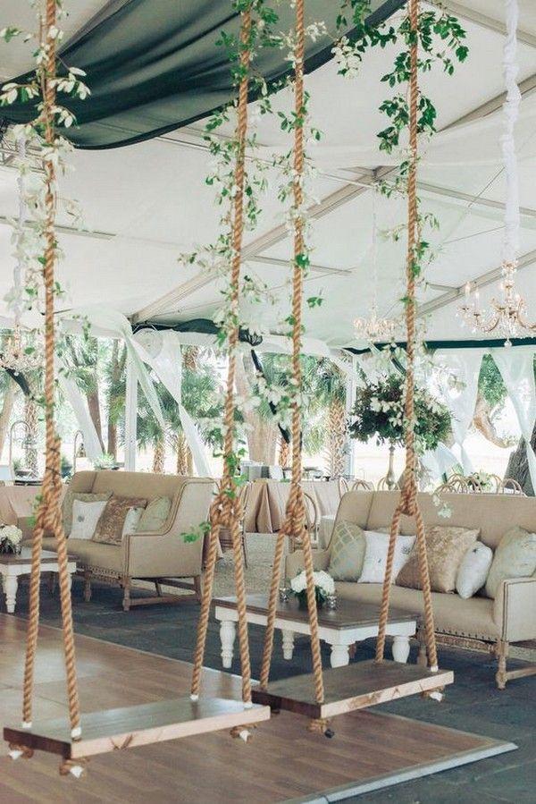 Hochzeit - 20 Creative Wedding Reception Lounge Area Ideas
