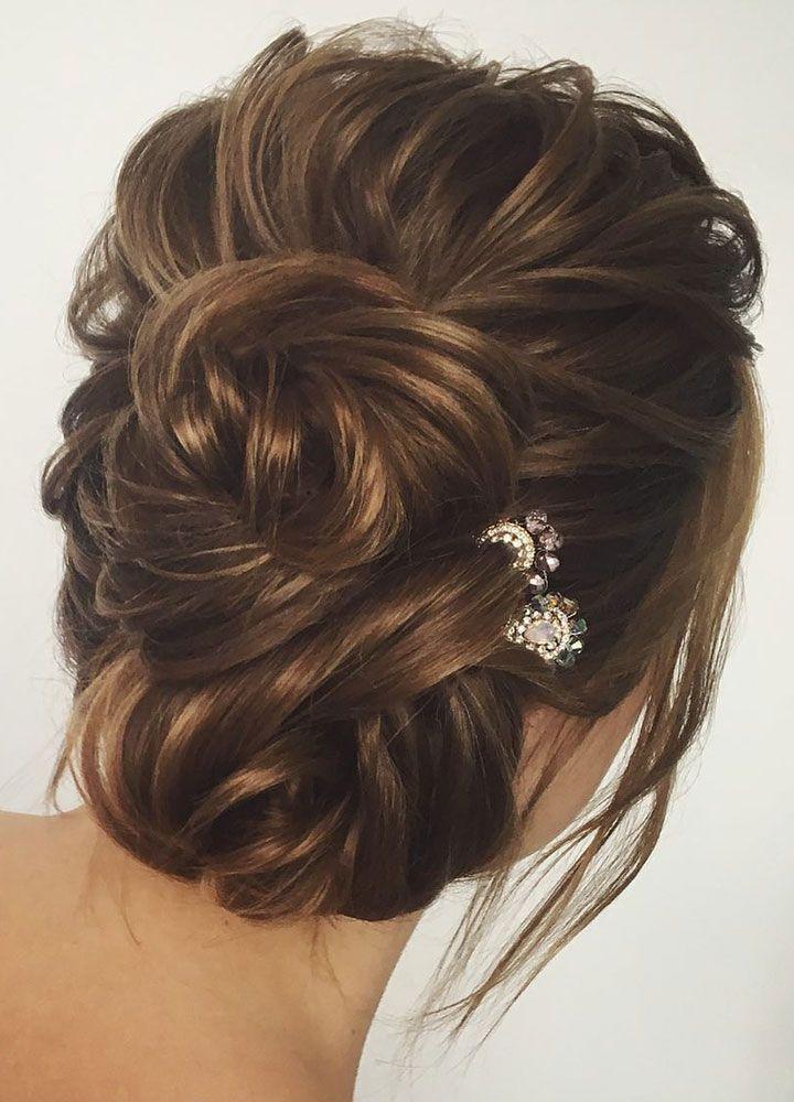 زفاف - Gorgeous Wedding Hair Updo Hairstyle Idea