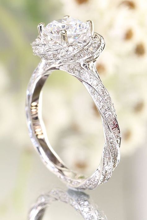 Wedding - 36 Utterly Gorgeous Engagement Ring Ideas
