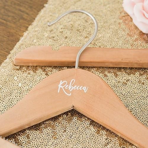 Wedding - Personalized Wooden Wedding Day Hanger