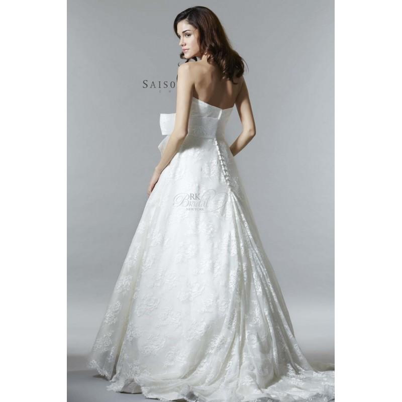 زفاف - Saison Blanche Bridal Fall 2013 - Style 4225 100% Silk Satin - Elegant Wedding Dresses