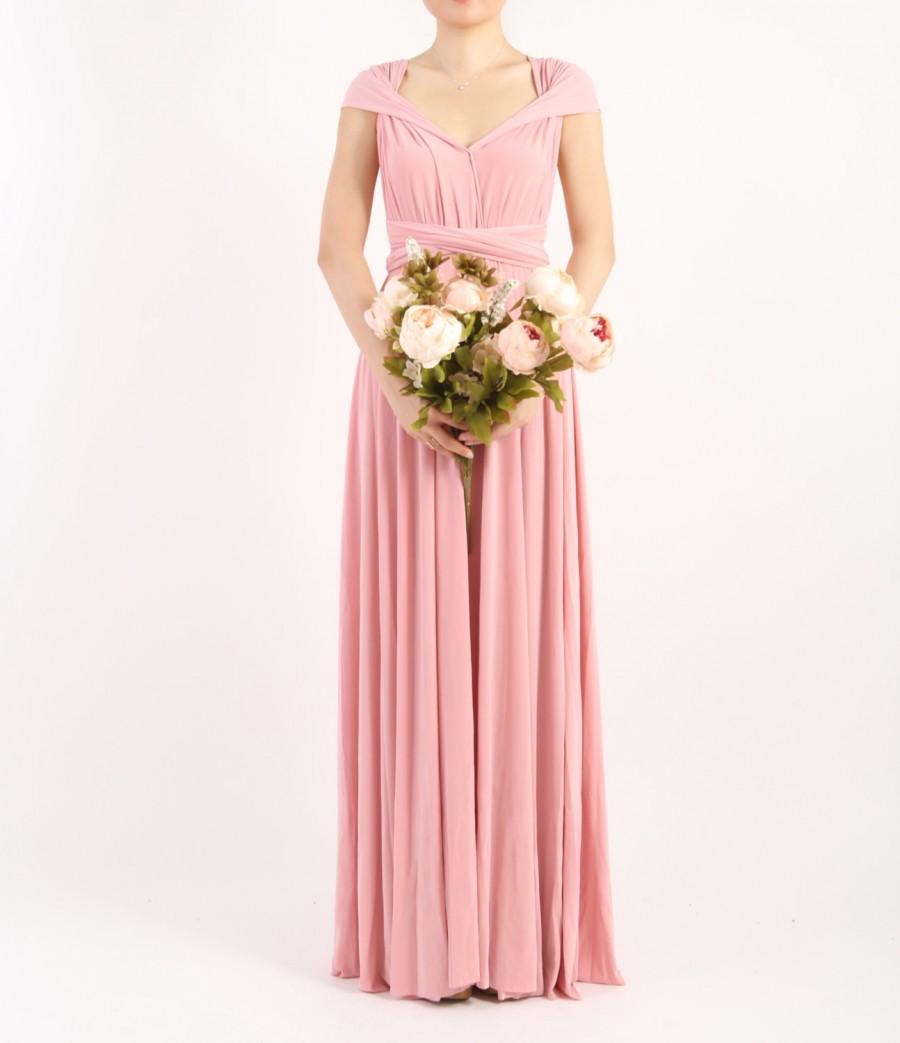 Hochzeit - Floor Length LONG Ball Gown Maxi Infinity Dress Convertible Formal Multiway Wrap Dress Bridesmaid Dress Evening Dress Wedding Bridal Party