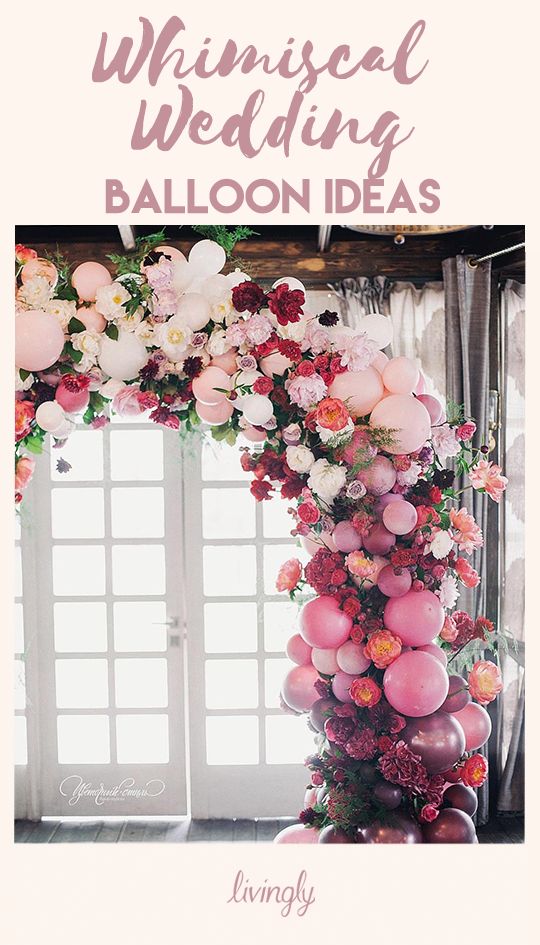 Свадьба - Wedding Balloon Decor Ideas