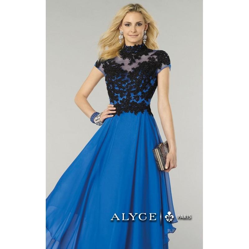 Mariage - Layered Skirt Dresses by Alyce Prom 6386 - Bonny Evening Dresses Online 