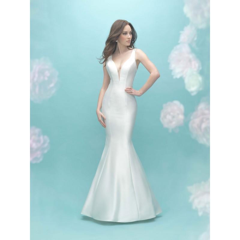 Hochzeit - Allure Bridals 9451 Silk Mikado Fit & Flare Wedding Dress - Crazy Sale Bridal Dresses