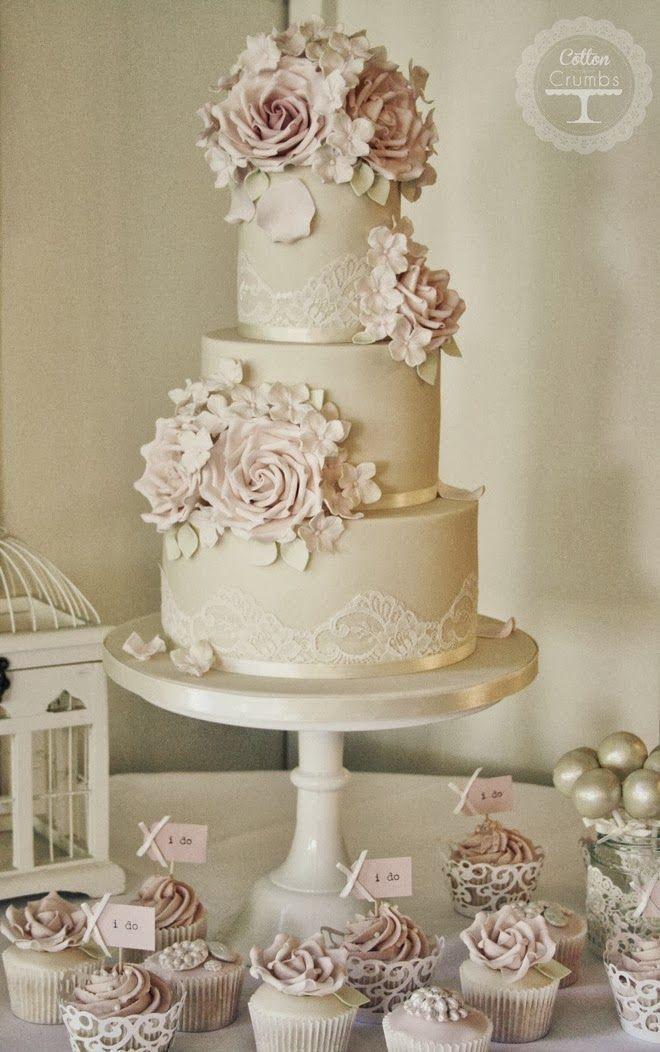 Hochzeit - Cake Flowers