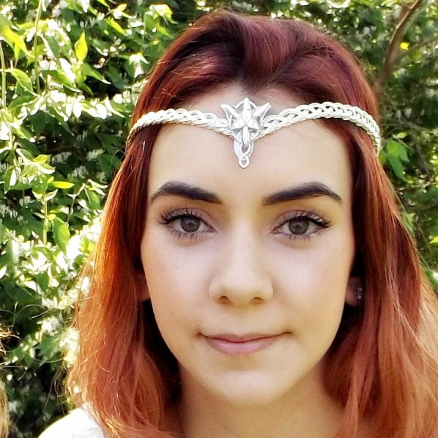 زفاف - Evenstar Arwen Elven Circlet Tiara Headdress