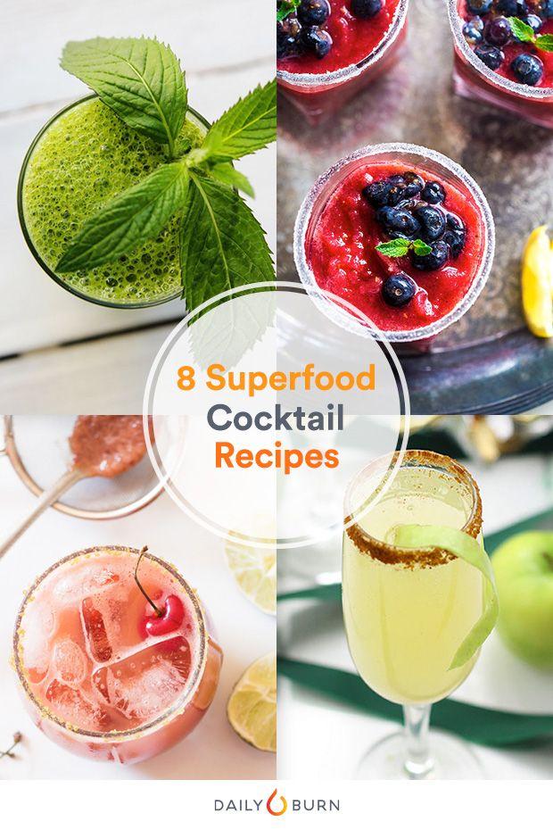 Hochzeit - 8 Refreshing Cocktails With Superfood Ingredients