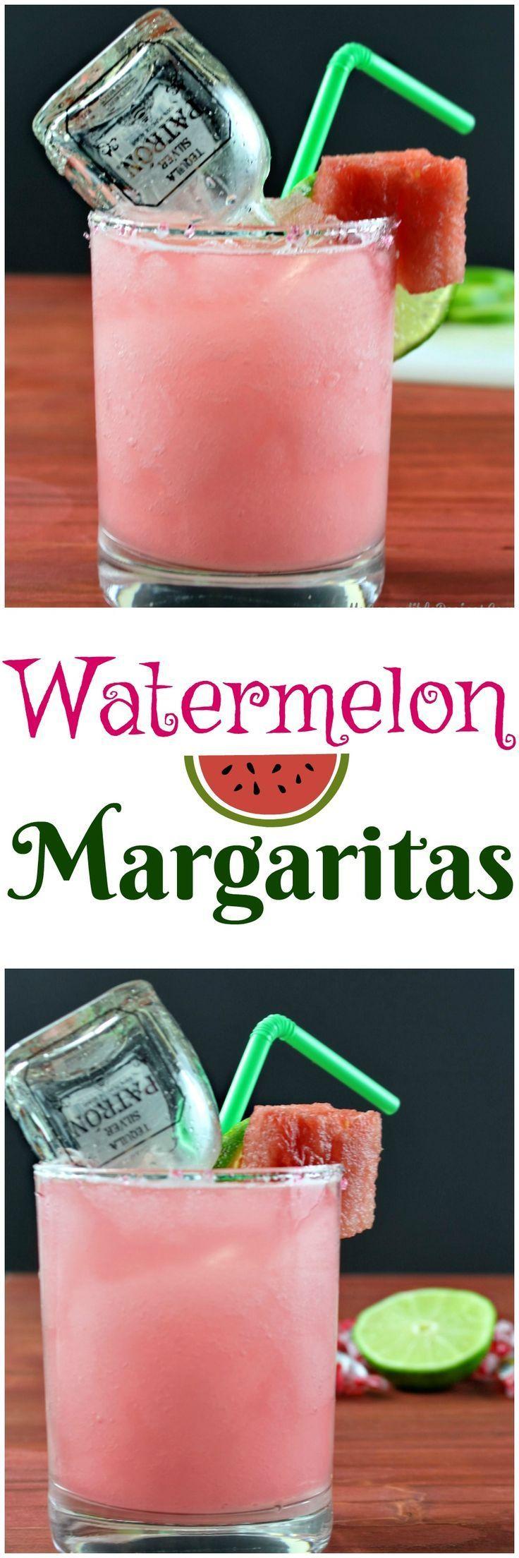 Hochzeit - Watermelon Margaritas