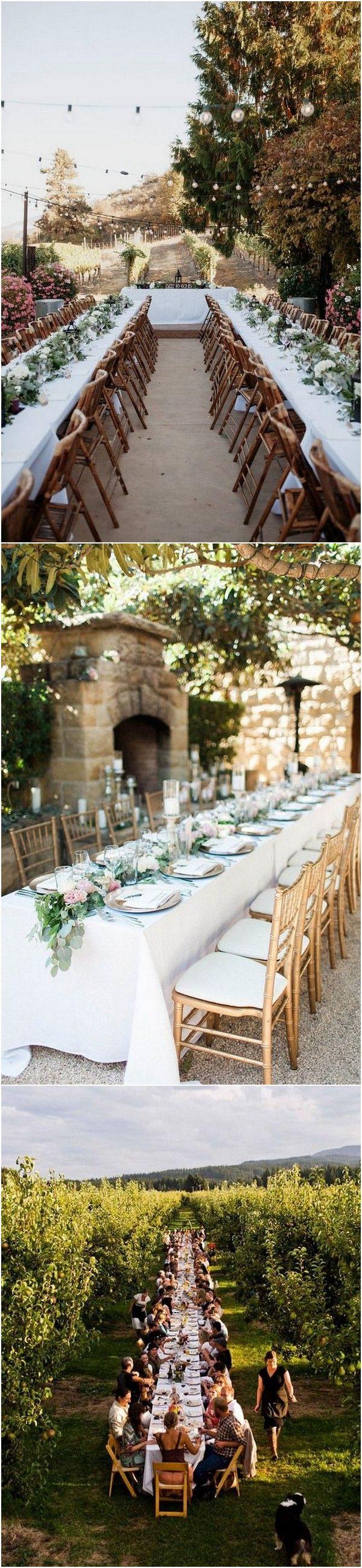 Mariage - 28 Chic Vineyard Themed Wedding Ideas For 2018 - Page 2 Of 2