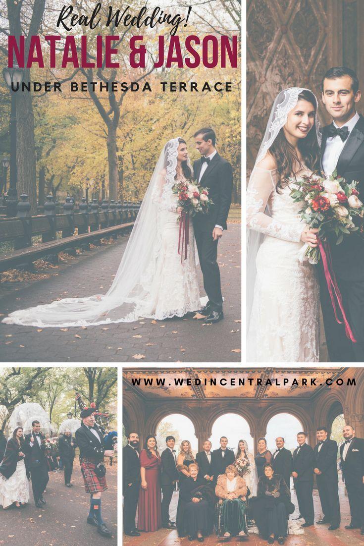 زفاف - Natalie And Jason’s Wedding Underneath Bethesda Terrace