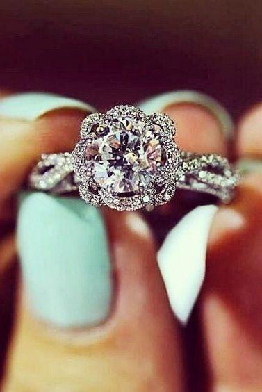 زفاف - 24 Amazing Engagement Rings That Make You Smile More Than You Should