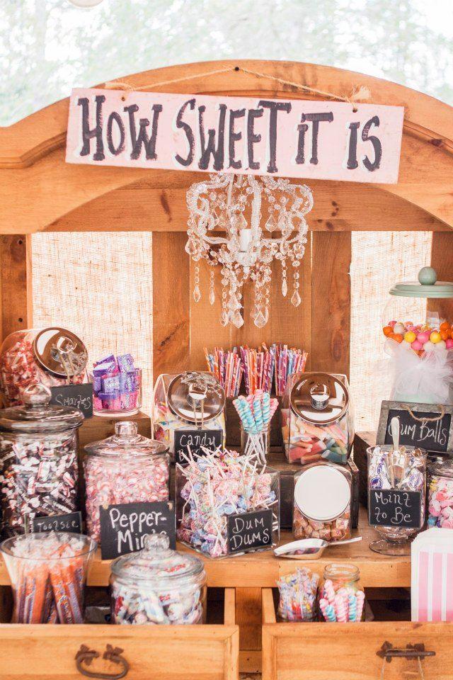 Wedding - ▷ Candy Bar Para Bodas ⭐⇒ Ideas Para Una Mesa Dulce Y Salada