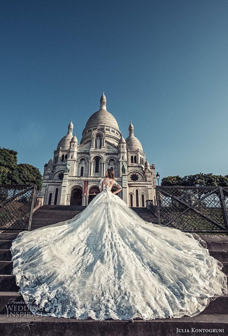 Mariage - Julia Kontogruni Wedding Dresses 2018 — “Paris” Bridal Collection