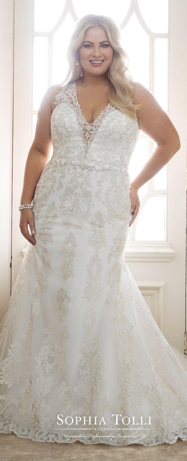 Wedding - Plus Size Perfection From Sophia Tolli