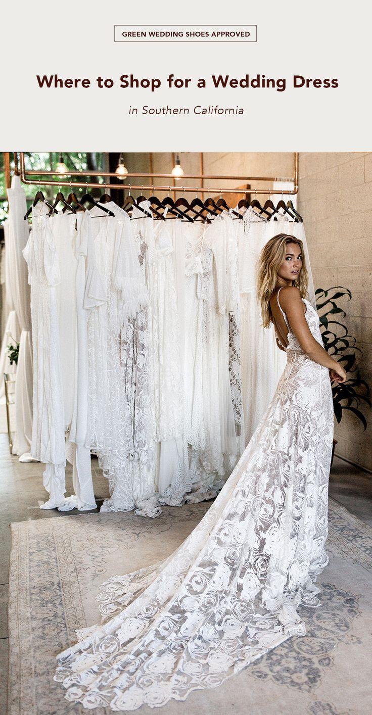 Hochzeit - Where To Shop For A Wedding Dress In Southern California