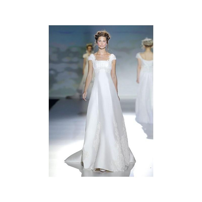 Wedding - Victorio & Lucchino Modelo Dublin 2014 Imperio Con mangas - Tienda nupcial con estilo del cordón